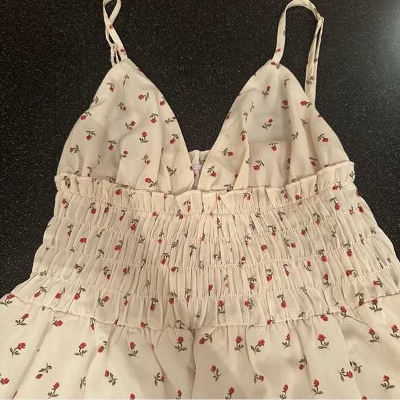 Princess Polly Cream Floral Mini Dress - Picture 5 of 8